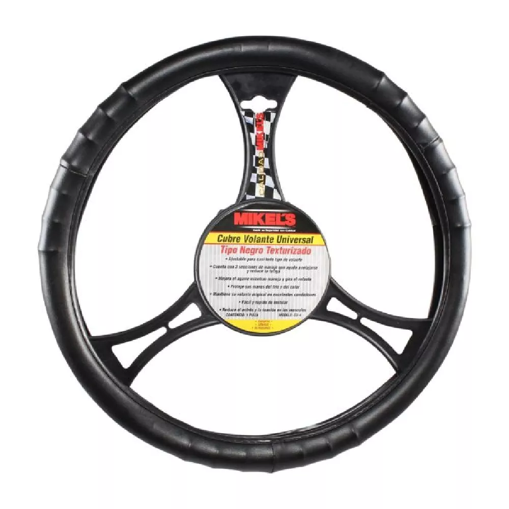 Cubrevolante Texturizado Negro